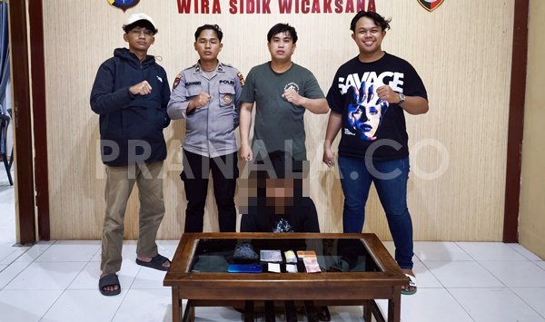Polres Bontang Ringkus Pengedar, 7,24 Gram Sabu Gagal Edar