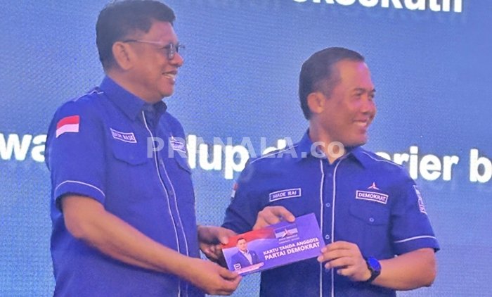 Eks Wali Kota Bontang Basri Rase Resmi Gabung Partai Demokrat