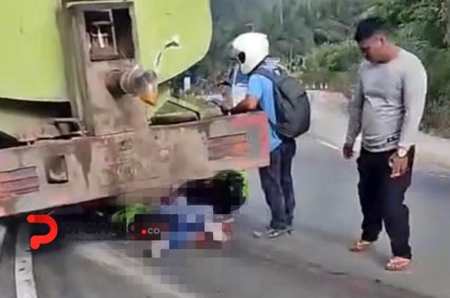 Kecelakaan di Jalan Poros Bontang-Sangatta, Warga Samarinda Tewas Masuk Kolong Truk Tangki