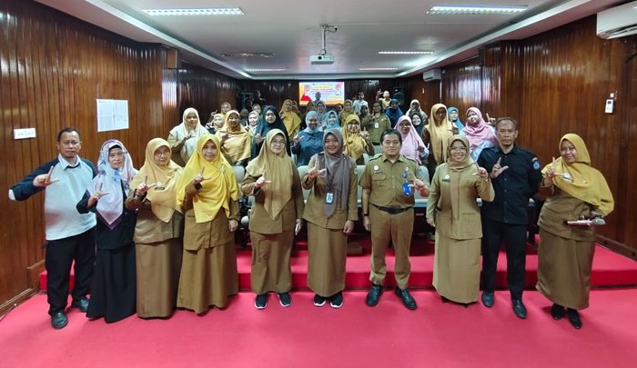 DPK Bontang Latih Petugas Perpustakaan Tangani Situasi Darurat untuk ABK dan Lansia