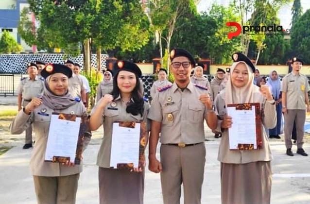 Resmi jadi PNS, 3 Pegawai Kantor Pertanahan Bontang Langsung Dapat Pesan Khusus
