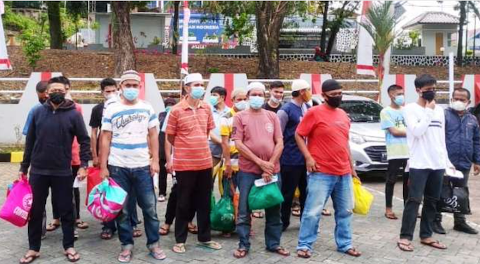 21 Tahanan Rutan Samarinda Bebas Asimilasi COVID-19