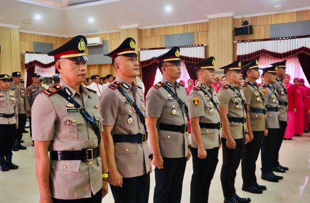 Mutasi Polres Kutim, 5 Jabatan Kasat hingga Kapolsek Resmi Bergeser