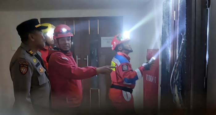 Dugaan Korsleting Listrik, Ini Kronologi Kebakaran Hotel Atlet di Samarinda