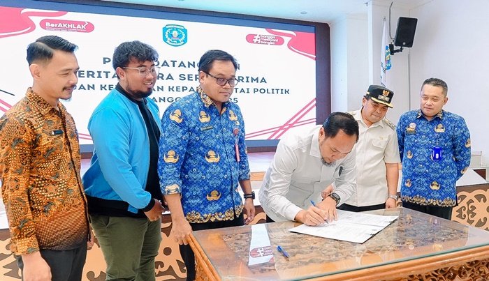 9 Partai Politik di Bontang Terima Bantuan Rp735 Juta