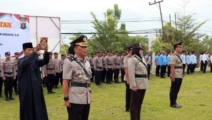 Tiga Pejabat Baru Resmi Jabat Pos Strategis di Polres Berau