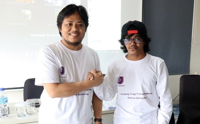 Yudha Almerio dan Muh Arsyad Mustar Pimpin AJI Samarinda 2024-2027