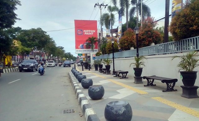 Trotoar Jalan MT Haryono bakal Lebih Semarak Dibanding Jalan A Yani Bontang