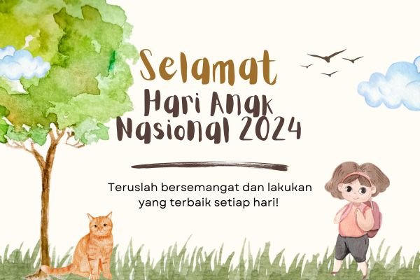 Daftar Link Twibbon Hari Anak Nasional 2024 yang Bisa Dipakai di Media Sosial