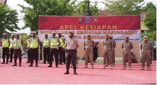 290 Polisi Jaga Kondusifitas Bontang selama Libur 3 Hari