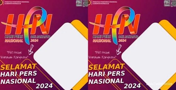 25 Twibbon Hari Pers Nasional 2024 Cocok Dipasang di Media Sosial