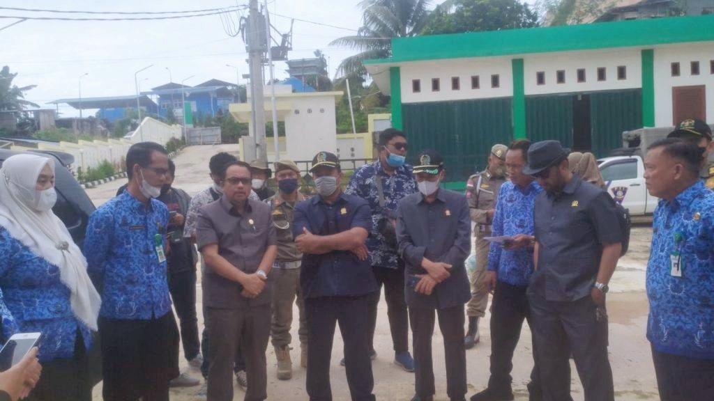 Sidak ke Pasar Citra Mas, Dewan Temukan Sapras Belum Lengkap