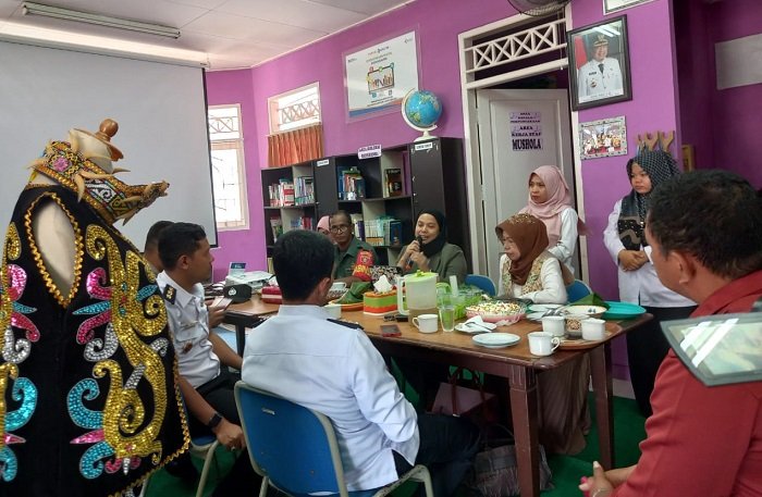 Wakili Bontang, Tim Juri Sambangi Perpustakaan Mercusuar Lok Tuan