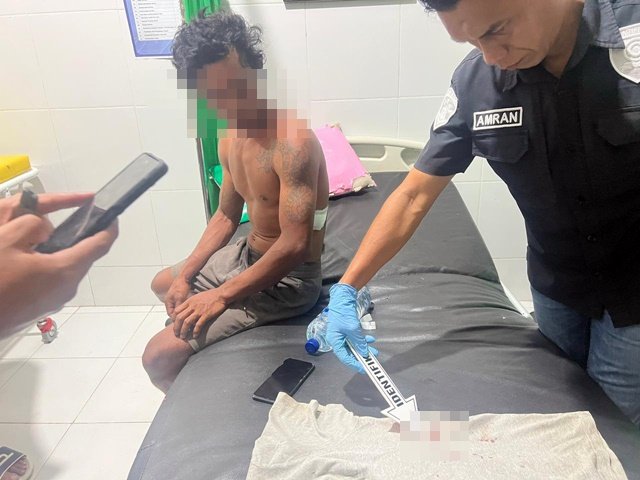 Duel di Dermaga Maccini Baji, Pria di Pangkep Luka Akibat Sabetan Badik