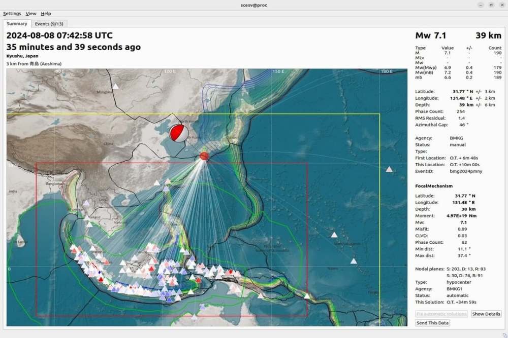 BMKG Balikpapan: Aktivitas Gempa di Kalimantan Meningkat Tiga Kali Lipat sepanjang 2024