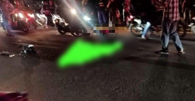 Petaka Malam Takbiran, Pengendara Motor di Balikpapan Tewas Terlindas Truk