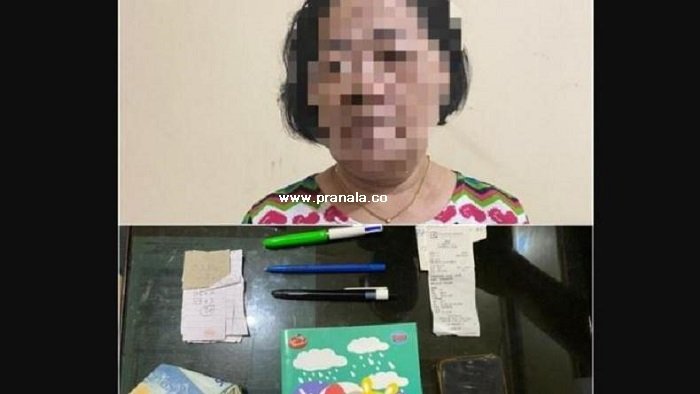 Asyik Rekap Togel, Nenek di Penajam Ini Tak Sadar Didatangi Polisi