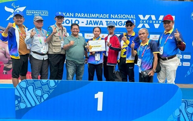 Atlet Paralimpik Kaltim Raih 7 Emas di Peparnas XVII Solo, Lampaui Target Peparnas Papua
