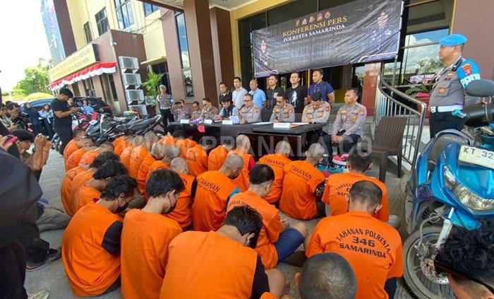 Kasus Curanmor Meningkat di Samarinda, 14 Motor Curian Diamankan