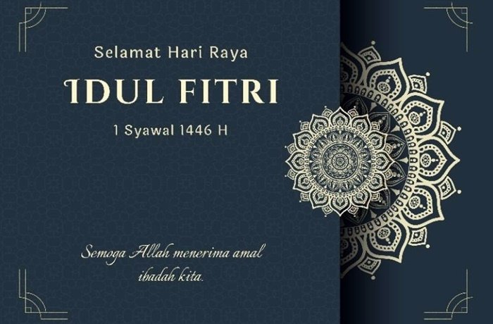 75 Ucapan Idulfitri 2026, Cocok untuk Keluarga hingga Media Sosial