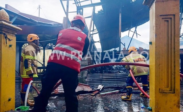 Kebakaran di Balikpapan Tengah, Dua Rumah Ludes Dilalap Api