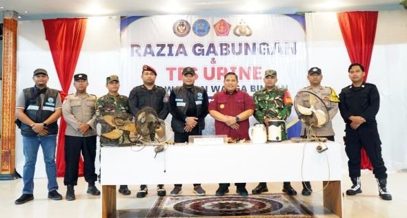Bersih-Bersih Rutan Samarinda, Petugas Sisir Blok Hunian dan Tes Urine Warga Binaan