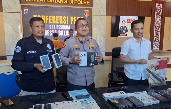 Desakan Ekonomi, Pria di Balikpapan Nekat Curi 31 Ponsel Hampir Rp300 Juta
