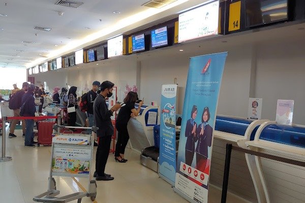 Penumpang Bandara APT Pranoto Samarinda Kaltim Tembus 45 Ribu selama Lebaran 2026