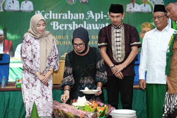 'Kelurahan Api-Api Bersholawat’ Sambut Tahun Baru Islam 1 Muharram 1446 Hijriah di Bontang