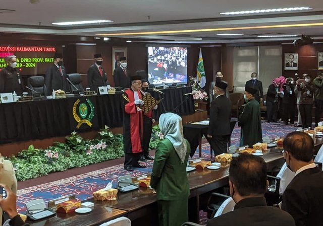 Gantikan Andi Harun, Seno Aji Resmi Jabat Wakil Ketua DPRD Kaltim