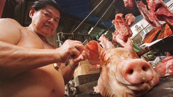 1 Ton Daging Babi Ditolak Masuk Otoritas Balikpapan, Penyebabnya?