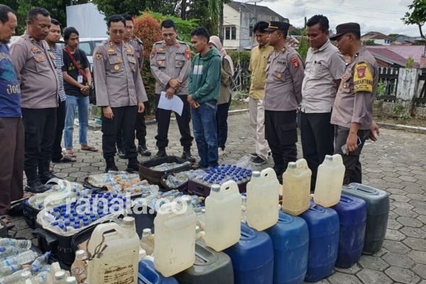 Operasi Pekat Mahakam 2023 di Bontang Didominasi Kasus Pencurian dan Peredaran Miras