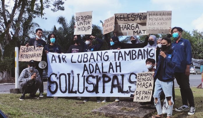 Void Tambang untuk Air Baku, MBB: Solusi Palsu!