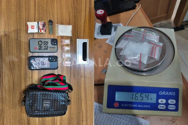 Terendus dari Warga, Kurir Sabu 16,55 Gram Dibekuk di Muara Badak