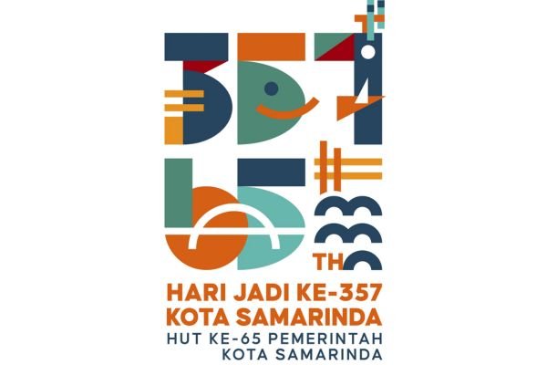 Logo HUT ke-357 Kota Samarinda dan HUT ke-65 Pemkot Samarinda Resmi Diluncurkan, Berikut Maknanya