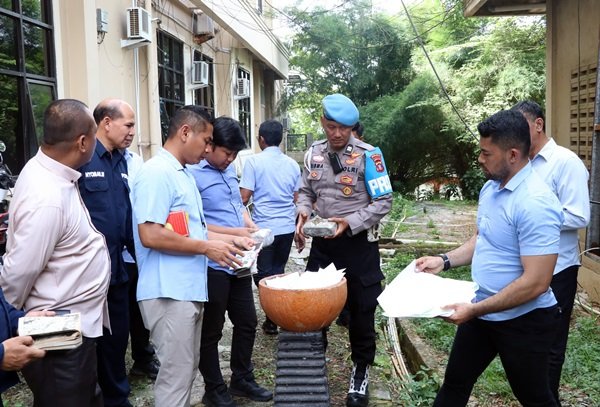Polda Kaltim Musnahkan 1,3 Kg Sabu dan 999 Gram Ganja