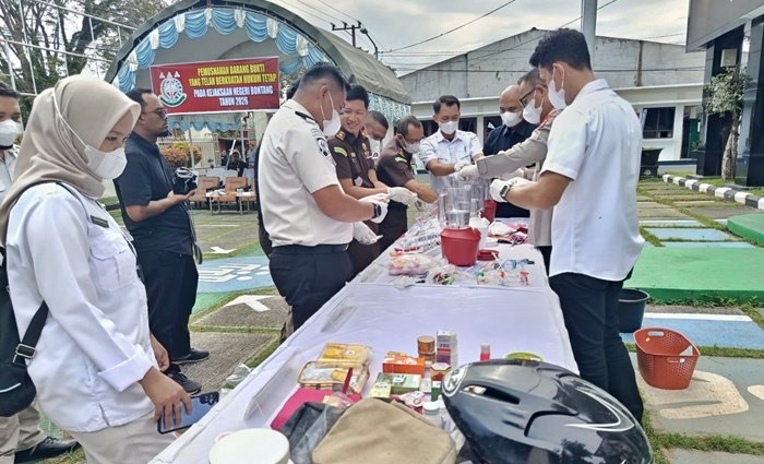 Kejari Bontang Musnahkan 274 Gram Sabu dan Barang Bukti 43 Perkara, Narkotika Mendominasi