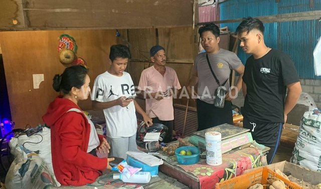 Aksi Pencurian Handphone Terekam CCTV di Pasar Rawa Indah, Polisi Lakukan Penyelidikan