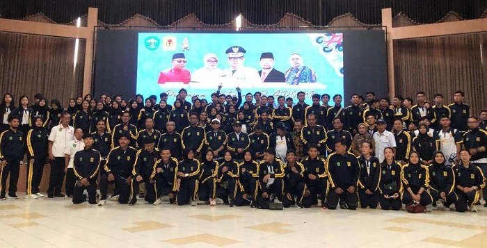 Kontingen Kaltim Pomnas Dilepas, Begini Pesan Kepala Dispora Kaltim