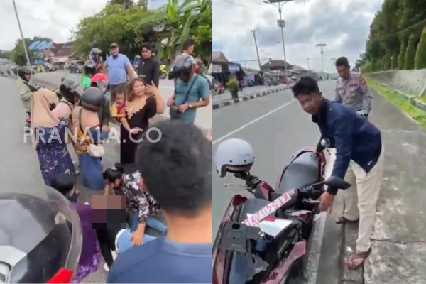 Kecelakaan di Depan SMKN 1 Bontang versi Polisi