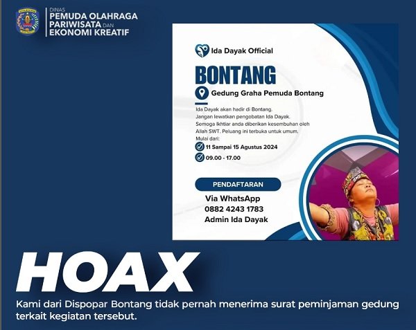 Soal Pengobatan Ida Dayak, Dispopar Bontang Bantah Ada Peminjaman Gedung