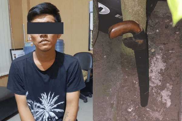 Tiga Orang Ditikam, Terkapar di Simpang Lampu Merah Berbas