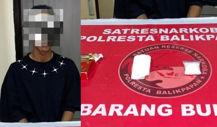 Masuk Penjara Lagi, Residivis Narkoba Balikpapan Simpan Sabu 20 Gram di Kotak Rokok