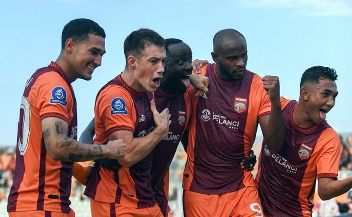 Borneo FC Samarinda Kokoh di Puncak Klasemen Usai Taklukkan Persijap 3-1