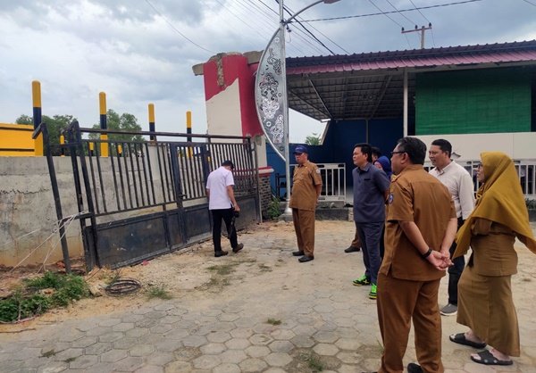 Legislator Minta Pemkot Percepat Pembangunan Gerbang Masuk SMP Negeri 7 Bontang