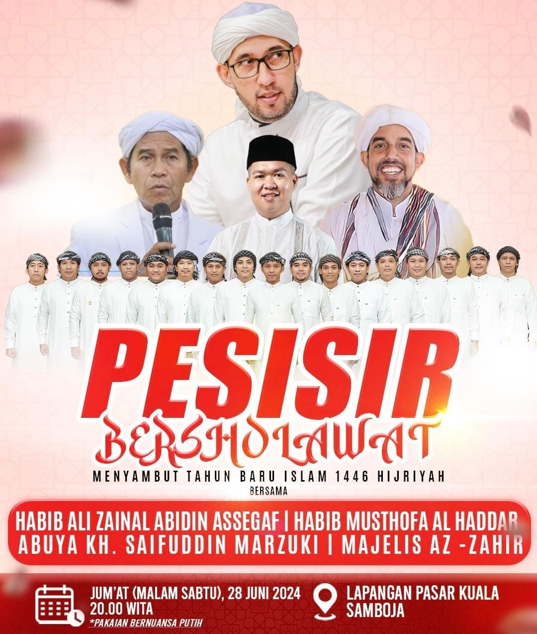 Wakil Bupati Kukar Ajak Masyarakat Rayakan Kebersamaan di "Pesisir Bersholawat 2024"
