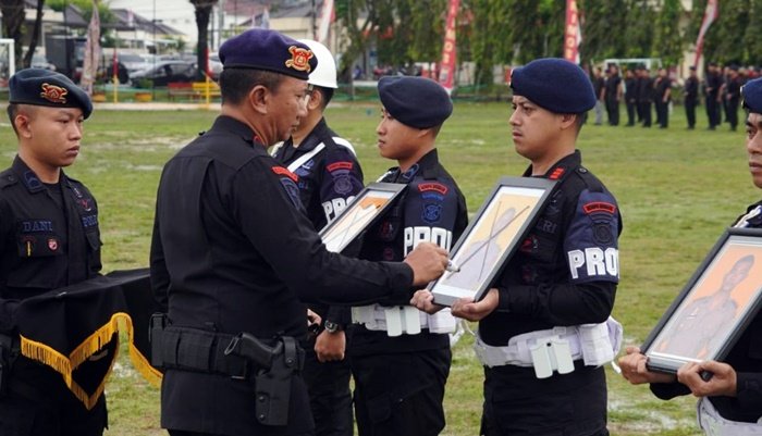 3 Anggota Brimob Polda Kaltim Dipecat Tidak Hormat