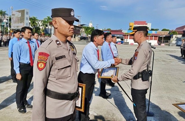 16 Polisi Balikpapan Digelari Berprestasi, Ini Ukuran Kinerja yang Dinilai