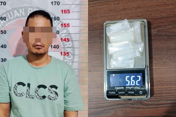 Pengedar Sabu di Berbas Pantai Bontang Diciduk, 15 Poket Disembunyikan dalam Panci dan Helm
