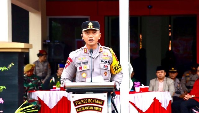 Amankan Malam Takbiran dan Salat Idulfitri, Ratusan Personel Polres Bontang Disiagakan